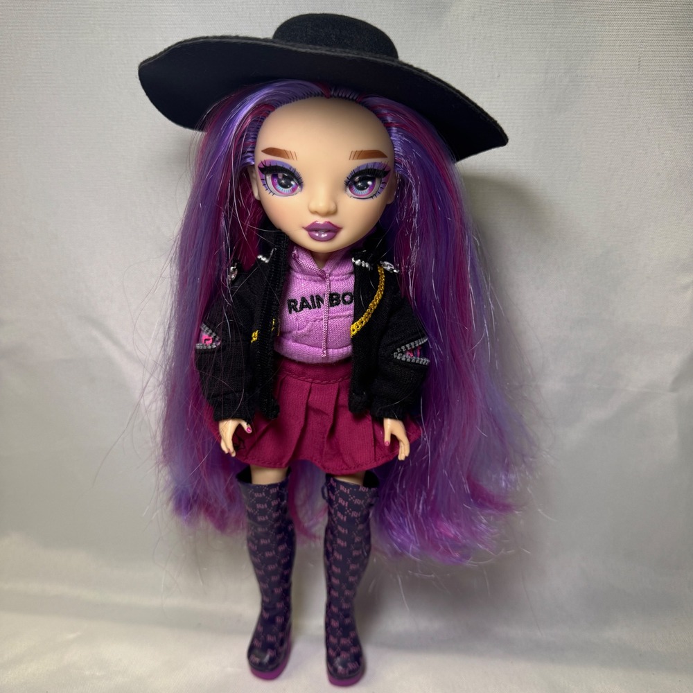 Rainbow High Emi Vanda Fashion Doll Purple Hair Series 3 MGA Entertainment